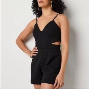 BOLD elements Classic Black Mini Romper